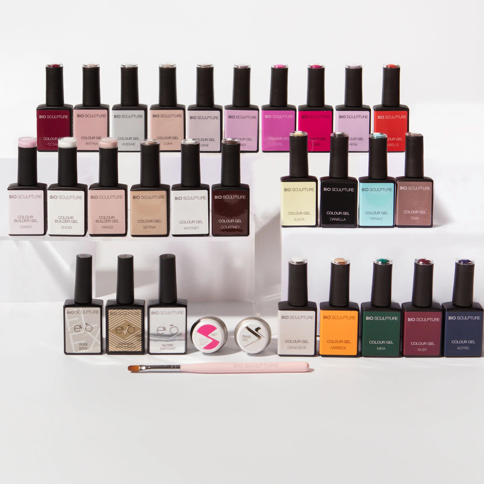 Bio Sculpture Rebrand Kit & Free Online Training - 25 Colours