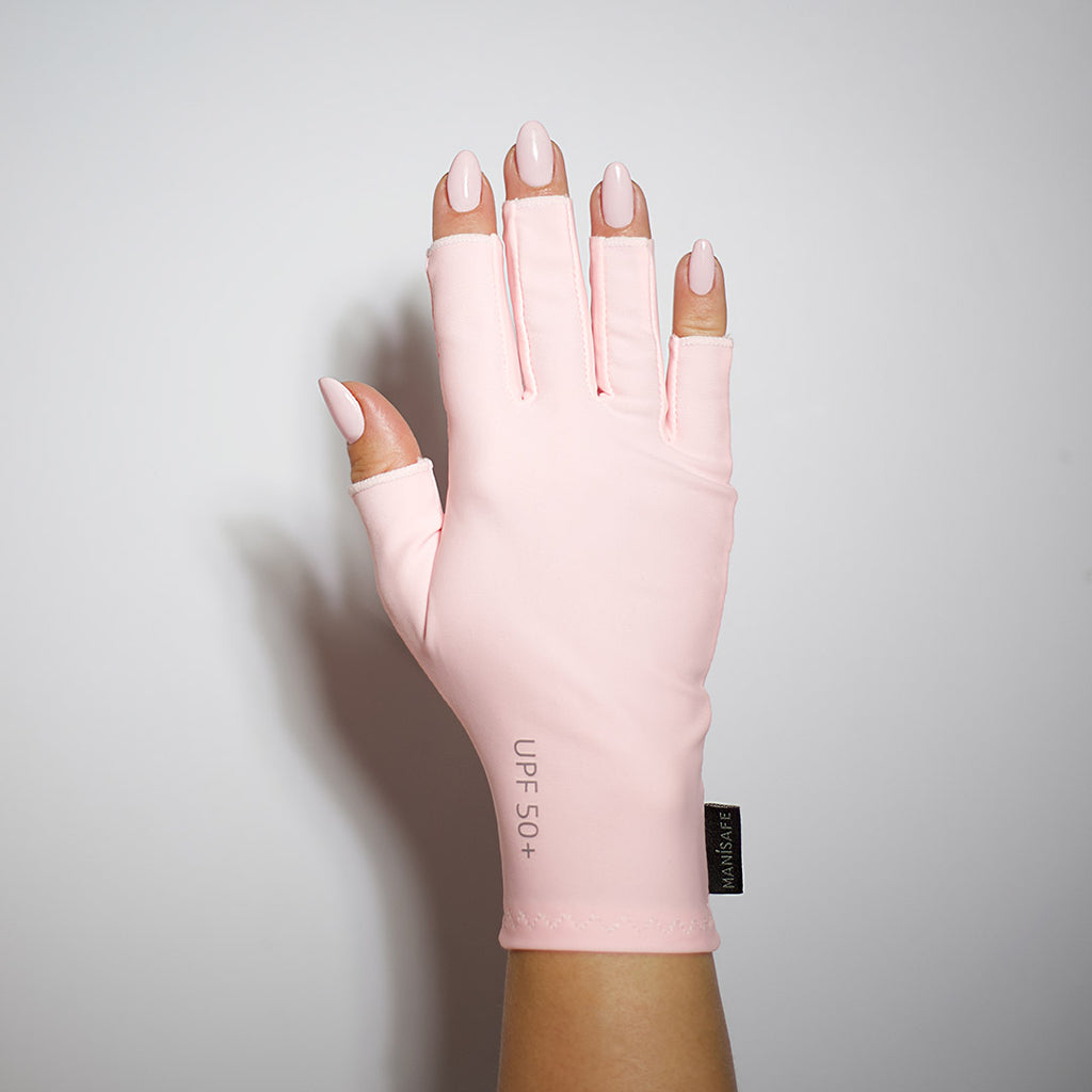Manisafe UV Protection Gloves (Pink) – Bio Sculpture