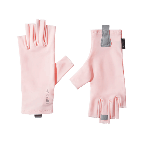 Pink manisafe gloves uv protection