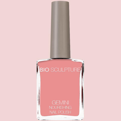 Summer pink nail polish