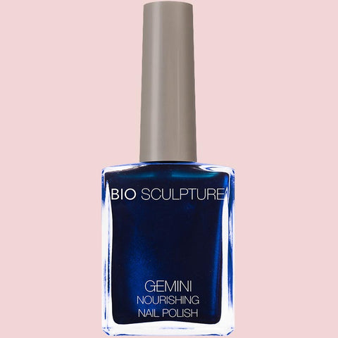 Sapphire blue nail polish