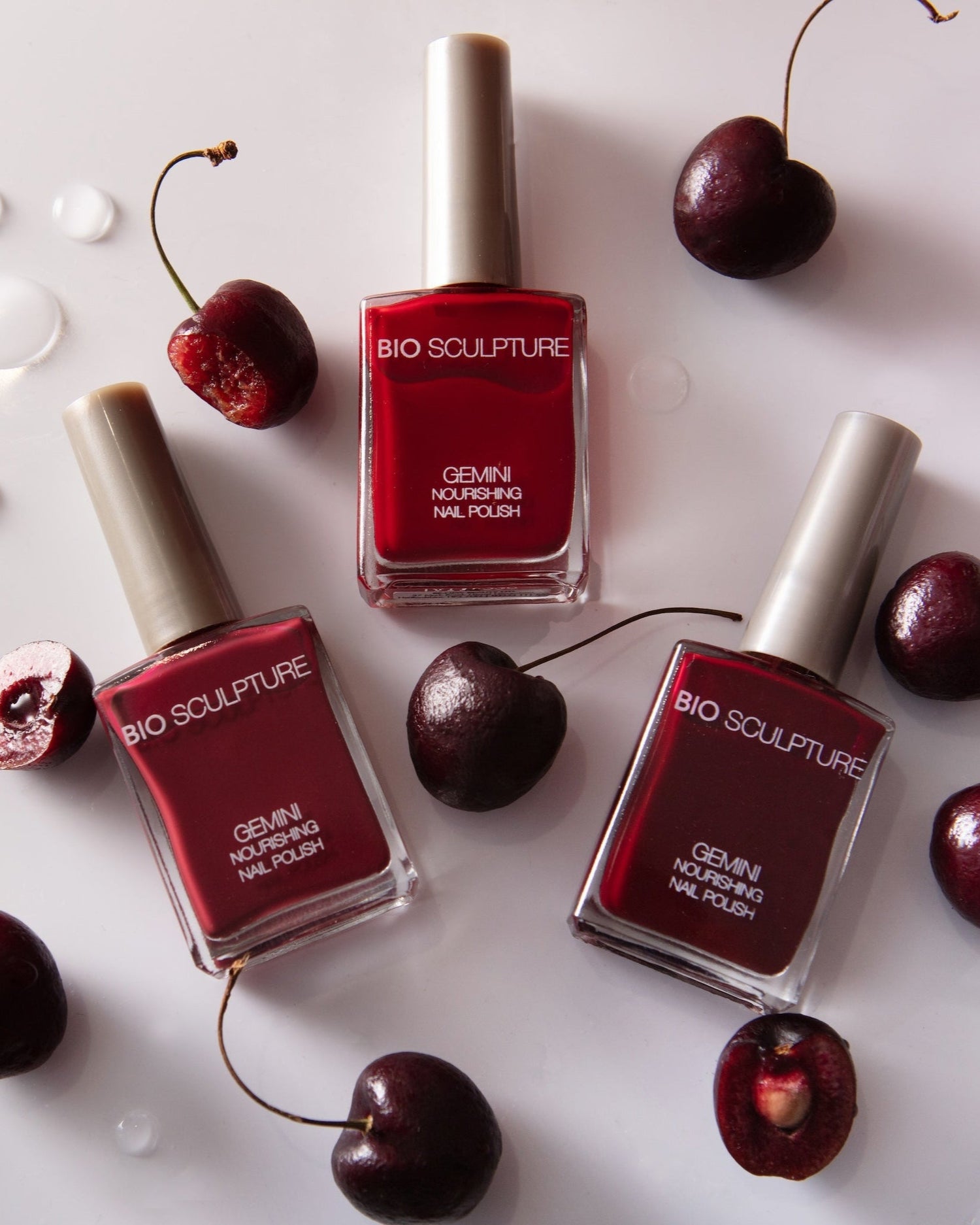 The Cherry Reds Edit Gemini Polish – Bio Sculpture