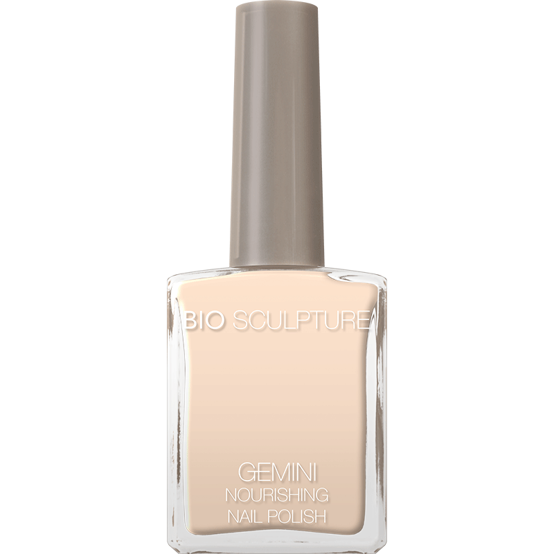 Creamy beige nail polish