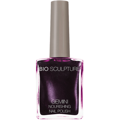 Pearly purple nail polish