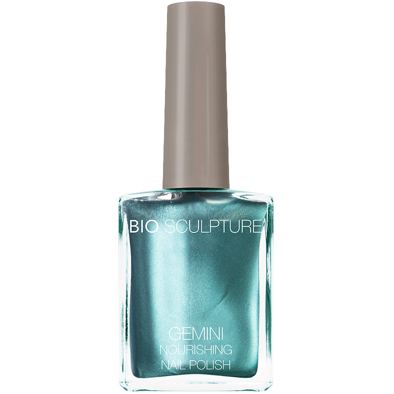 Turquoise nail polish