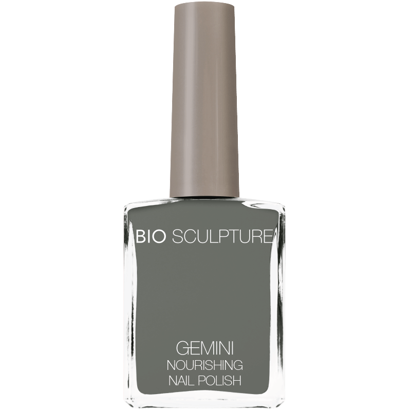Grey nail polish