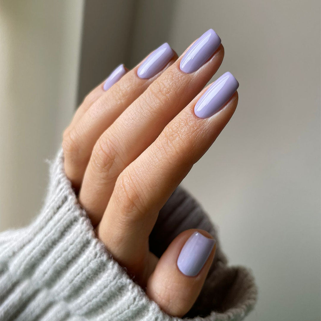 Lavender nails