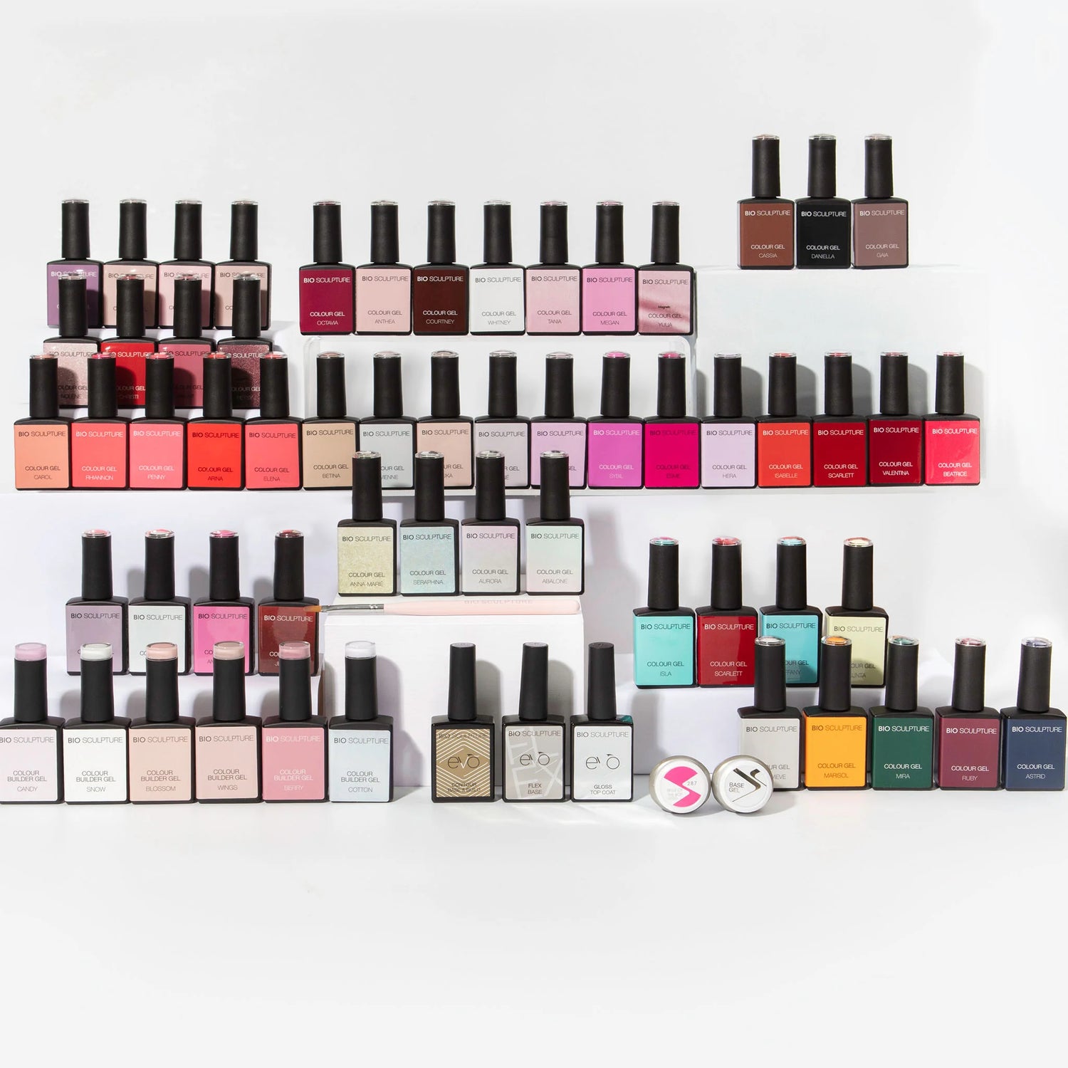 Bio Sculpture Rebrand Kit &amp; Free Online Training - 60 Colours