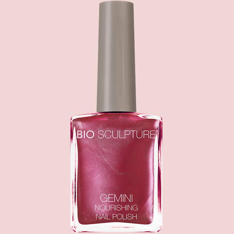 Pearlescent pink nail polish