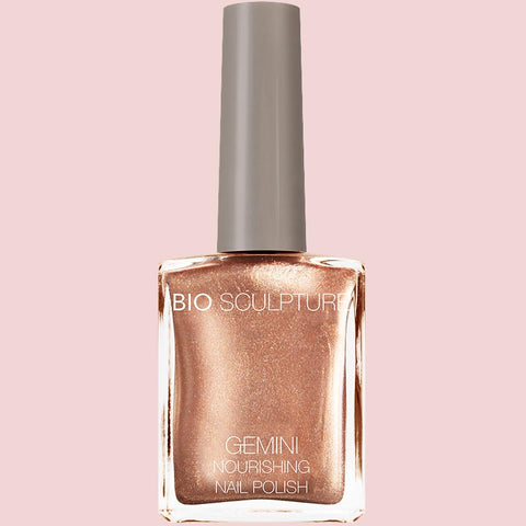 Rose gold nail polish