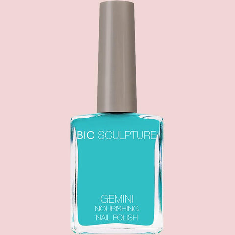 Turquoise nail polish