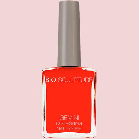 Fluorescent orange nail polish